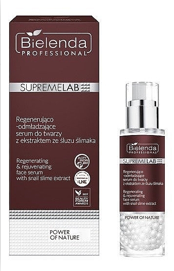 Repair Snail Mucin Serum - Bielenda Professional SupremeLab Power of Nature  — photo N1