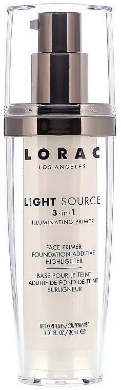 Illuminating Primer - Lorac Light Source 3 in 1 Illuminating Primer — photo N1