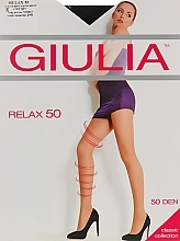 Fragrances, Perfumes, Cosmetics Tights "Relax" 50 Den, nero - Giulia