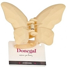 Fragrances, Perfumes, Cosmetics Claw Clip 'Butterfly', FA-5737, milky - Donegal