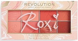 Blush Palette - Makeup Revolution X Roxi Blush Burst — photo N1