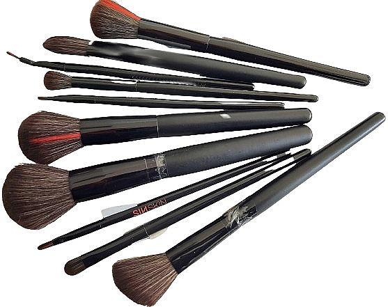 Makeup Brush Set, 10 pcs - HiSkin — photo N1