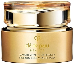 Fragrances, Perfumes, Cosmetics Face Mask - Cle De Peau Beaute Precious Gold Vitality Mask