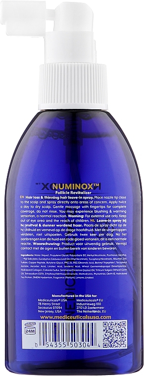 Stimulating Hair Growth & Scalp Health Serum for Men - Mediceuticals Advanced Hair Restoration Technology Numinox — photo N34