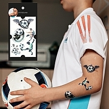 Kids Temporary Tattoo Set "Football" - Tattooshka — photo N11