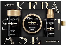 Fragrances, Perfumes, Cosmetics Set - Kerastase Chronologiste Set (shmp/80ml + mask/75ml + oil/50ml)