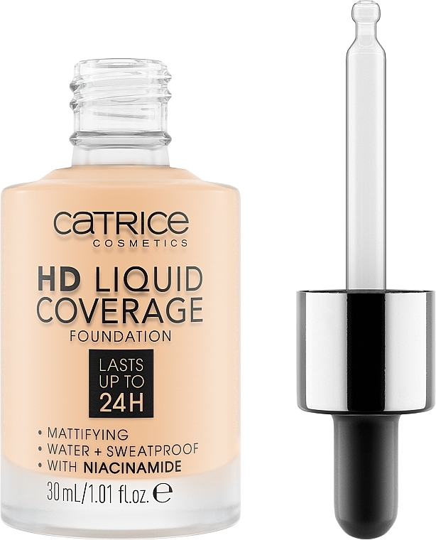 Liquid Foundation - Catrice HD Liquid Coverage Foundation — photo N2