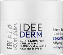 Nourishing Face Cream with Ceramides - Ideepharm Idee Derm Nourishing Ceramide Face Cream — photo N1