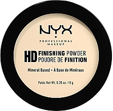 Setting Powder - NYX Professional Makeup High Definition Finishing Powder — photo N1