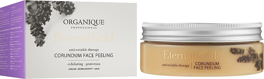 Fine-Grained Peeling with Colloidal Gold - Organique Eternal Gold Gold Corundum Face Peeling — photo N3