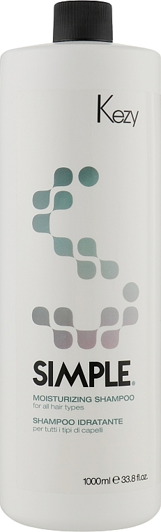 Moisturizing Hair Shampoo - Kezy Simple Moisturizing Shampoo — photo N1