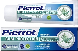 Fragrances, Perfumes, Cosmetics Toothpaste "Aloe Vera" - Pierrot Aloe Vera Toothpaste