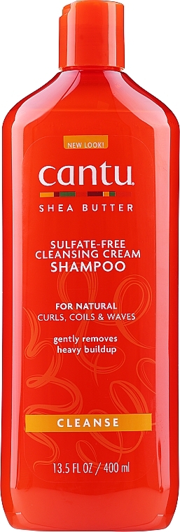 Cleansing Cream Shampoo with Shea Butter - Cantu Shea Butter Sulfate-Free Cleansing Cream Shampoo — photo N2