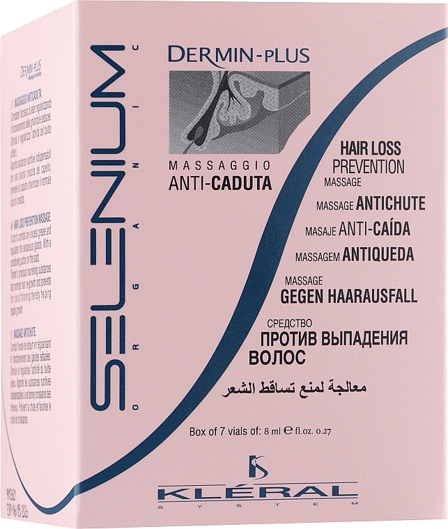 Anti Hair Loss Ampoules - Kleral System Ampollas Anticaida Fortificante Selenium — photo N2