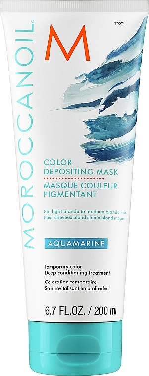 Tinting Hair Mask, 200 ml - MoroccanOil Color Depositing Mask — photo N1