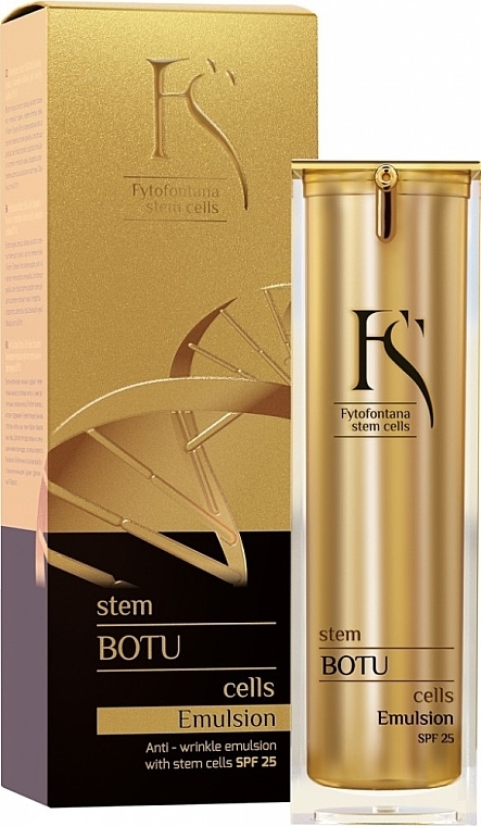 Anti-Aging Face Emulsion - Fytofontana Stem Cells Botu Anti-Wrinkle Emulsion SPF25  — photo N1