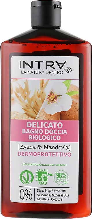 Delicate Shower Gel - Intra Avena & Mandorla Shower Gel — photo N4