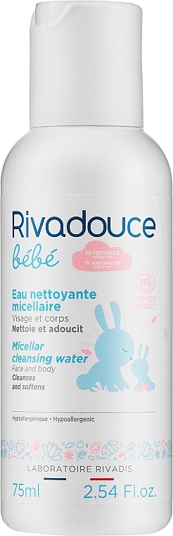 Micellar Water - Rivadouce Bebe Micellar Cleansing Water (travel) — photo N1