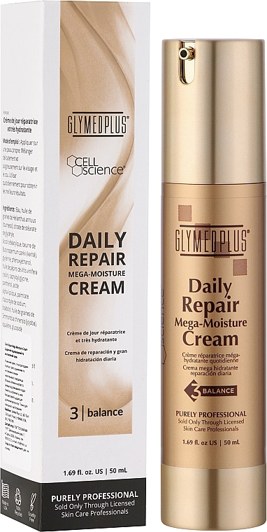 Face Cream - GlyMed Daily Repair Mega-Moisture Cream 3 Balance — photo N3