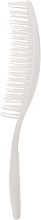 Flexible Blow Dry Hair Brush, elliptical, CR-4281, white - Christian — photo N10