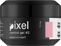 Fragrances, Perfumes, Cosmetics Camouflage Gel, 15 ml - Pixel UV/LED One Phase Builder Gel Cover