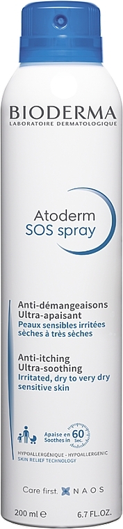 Body Spray - Bioderma Atoderm SOS Spray — photo N3