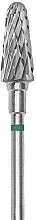 Fragrances, Perfumes, Cosmetics Carbide Nail Drill Bit, truncated cone, 6 mm/14 mm, green - Staleks Pro Expert Frustum Green