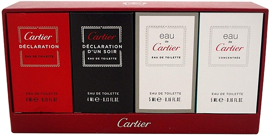 Cartier 4 Piece Gift Set - Set (edt/mini/4*4ml) — photo N1