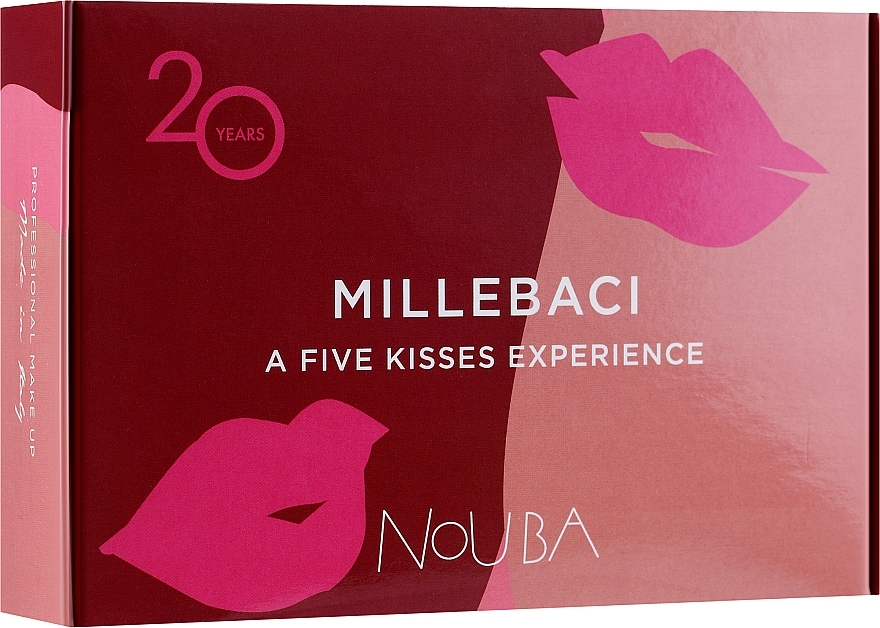 Set #3 - NoUBA Millebaci Box Set 5 Kisses Experience (lipstick/5x6ml) — photo N5