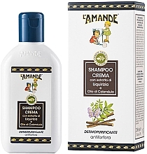 Fragrances, Perfumes, Cosmetics Anti-Dandruff Shampoo for Itchy Scalp - L'amande Marseille Liquirizia Anti Schuppen Creme Shampoo