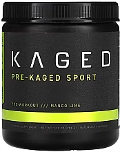 Mango Lime Pre-Workout Complex - Kaged Pre-Kaged Sport Pre-Workout Mango Lime — photo N1