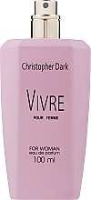 GIFT! Christopher Dark Vivre - Eau de Parfum (tester without cap) — photo N2