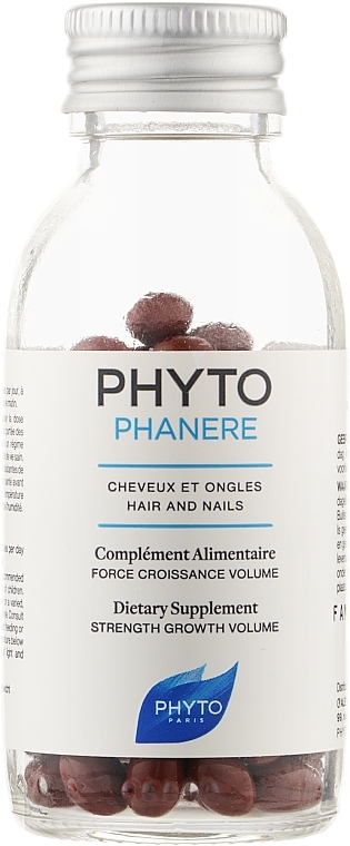 Dietary Supplement for Hair and Nails - Phyto Phytophanere Hair And Nails Dietary Supplement — photo N1