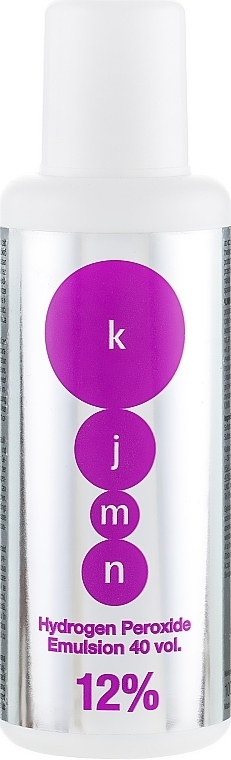 Hair Peroxide Emulsion 12% - Kallos Cosmetics KJMN Hydrogen Peroxide Emulsion — photo N3