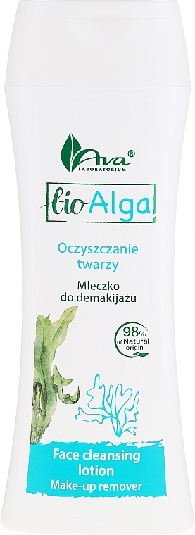 Makeup Remover Milk - Ava Laboratorium Bio Alga Face Cleansing Lotion Make-Up Remover — photo N1