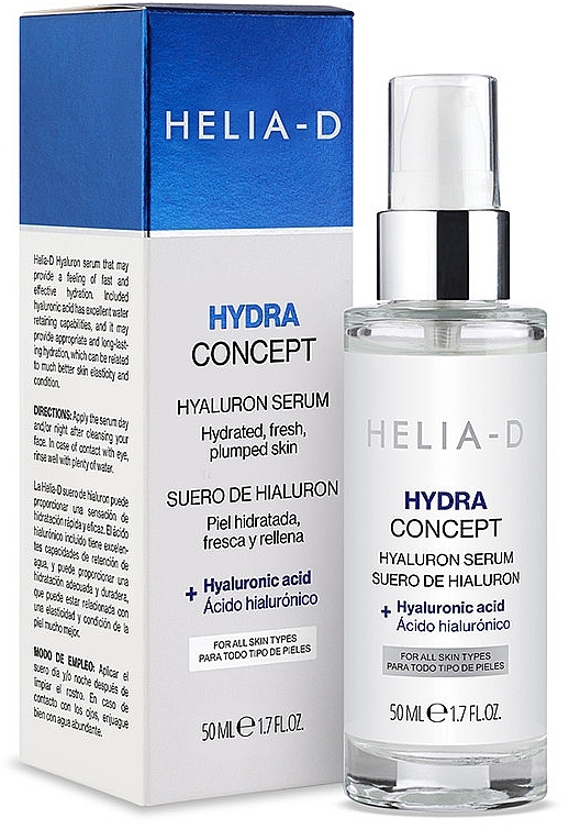 Hyaluronic Face Serum - Helia-D Officina Hydra Concept Hyaluron Serum — photo N2