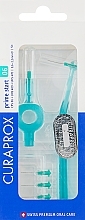 interdental Brush Set "Prime Start", CPS 06S, 2 holders, turquoise - Curaprox — photo N7