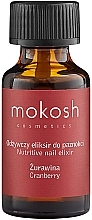 Fragrances, Perfumes, Cosmetics Nail Elixir "Cranberry" - Mokosh Cosmetics Nutritive Elixir Cranberry