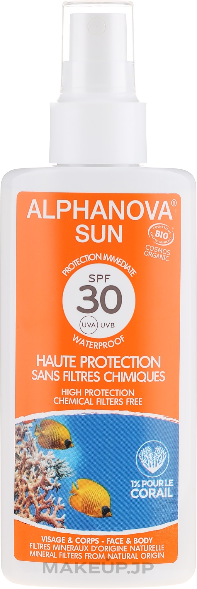 Sunscreen Spray - Alphanova Sun Protection Spray SPF 30 — photo 125 g