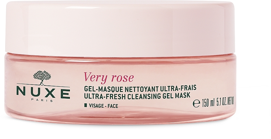 Ultra Fresh Cleansing Gel Mask - Nuxe Very Rose Ultra-Fresh Cleansing Gel Mask — photo N1