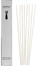 Reed Diffuser Sticks 100 ml - Millefiori Milano Air Design White Sticks — photo N1