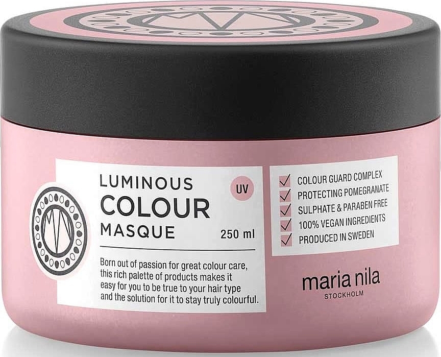 Color-Treated Hair Mask - Maria Nila Luminous Color Masque — photo N5