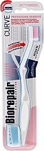 Fragrances, Perfumes, Cosmetics Toothbrush "Perfect Cleaning", soft, gray & white - Biorepair Oral Care Pro