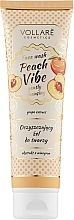 Face Cleansing Gel with Peach & Grape Extract - Vollare Cosmetics VegeBar Peach Vibe Cleansing Gel — photo N4