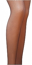 Fine Fishnet Tights, TI020, bronzo - Passion — photo N5