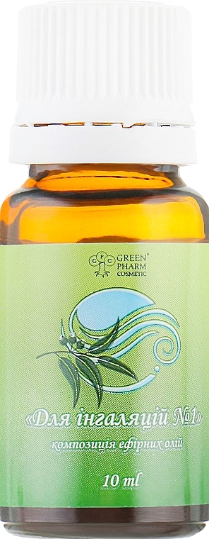 Essential Oil Blend "For Inhalation" - Green Pharm Cosmetic — photo N30