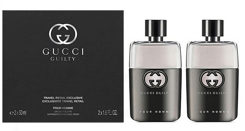 Gucci Guilty Pour Homme - Set (edt/50ml + edt/50ml) — photo N1