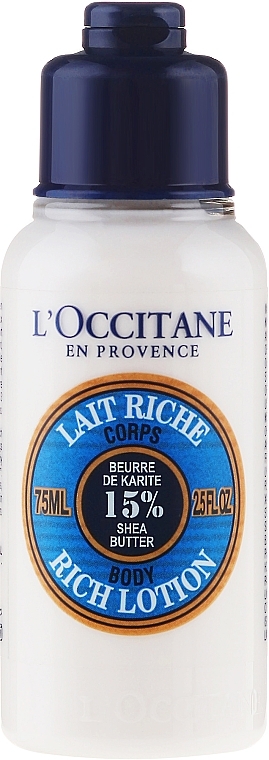 Nourishing Body Lotion "Shea" - L'occitane 15% Shea Butter Rich Lotion — photo N3