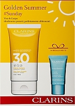 Fragrances, Perfumes, Cosmetics Set - Clarins Duo Sunday Cream Set (b/cr/150ml + b/cr/15ml)