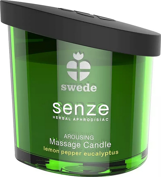 Lemon, Paprika, and Eucalyptus Massage Candle - Sweede Senze Tranquility — photo N1